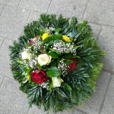 Klasszikus fekvő koszorú